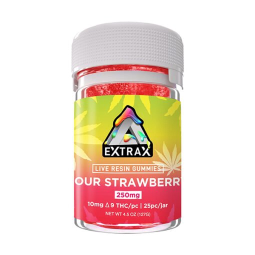 Delta Extrax Live Resin Delta 9 THC Gummies | 25 count