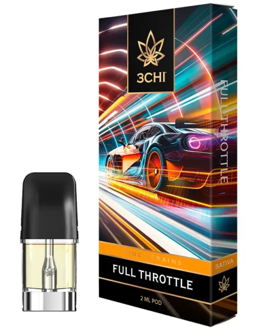 Full Throttle – True Strains – 2ml Vape Pod