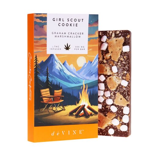 Devine D8 + D9 Chocolate Bar | (15pc) 300mg