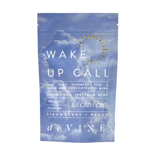 Devine Wake Up Call CBD/CBG Day Time Gummies | 1500mg