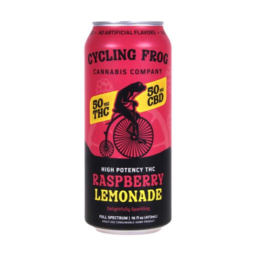 Cycling Frog Sparkling THC Lemonade | (100mg) 16oz